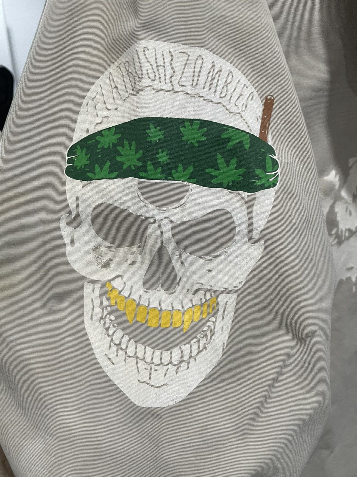 Flatbush Zombies Zombies! Khaki Light Jacket Size US L / EU 52-54 / 3 - 3 Thumbnail