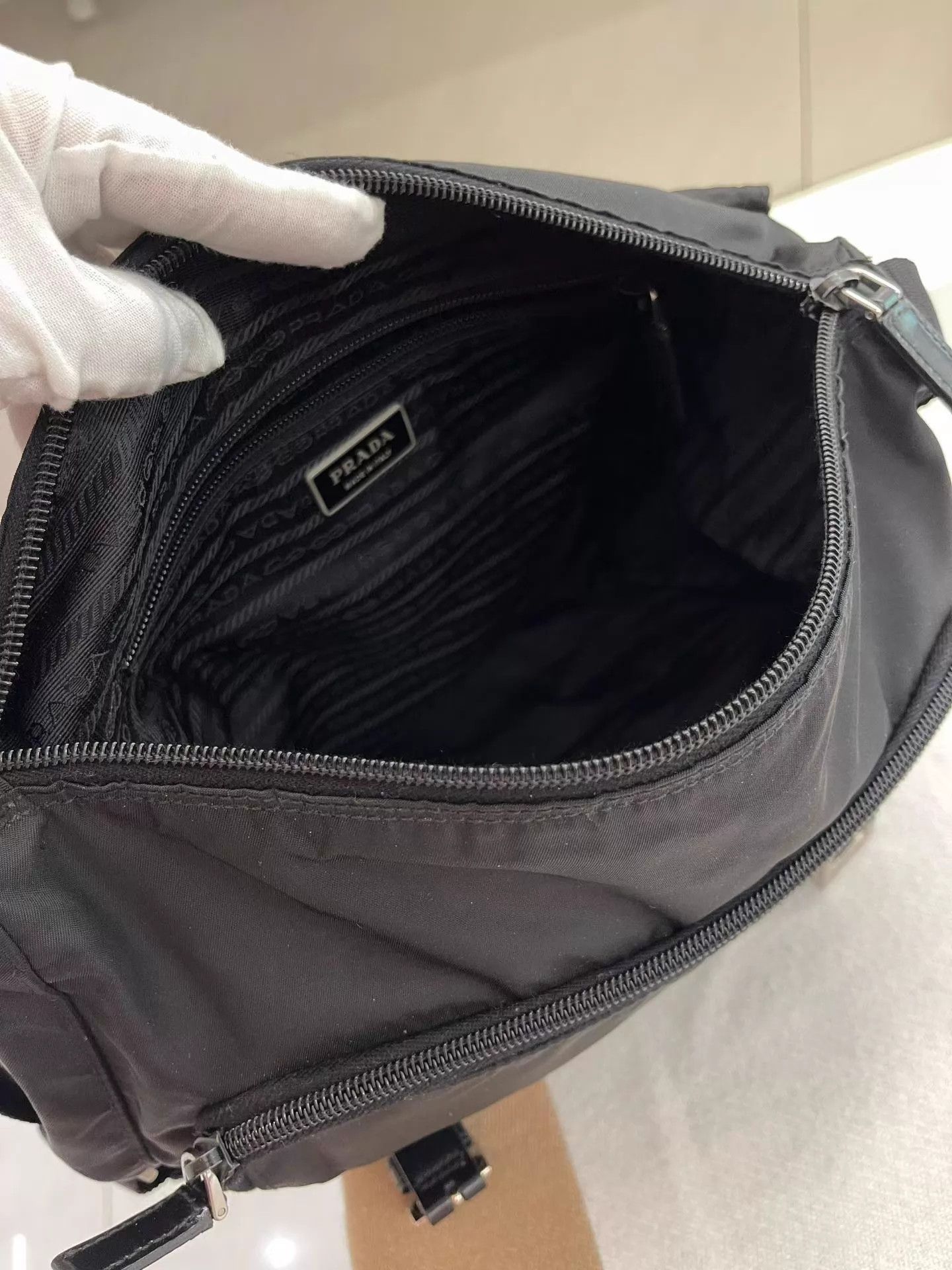 Prada PRADA Shoulder & Crossbody Bag Like New 30x24x11 AH159 Size ONE SIZE - 8 Thumbnail