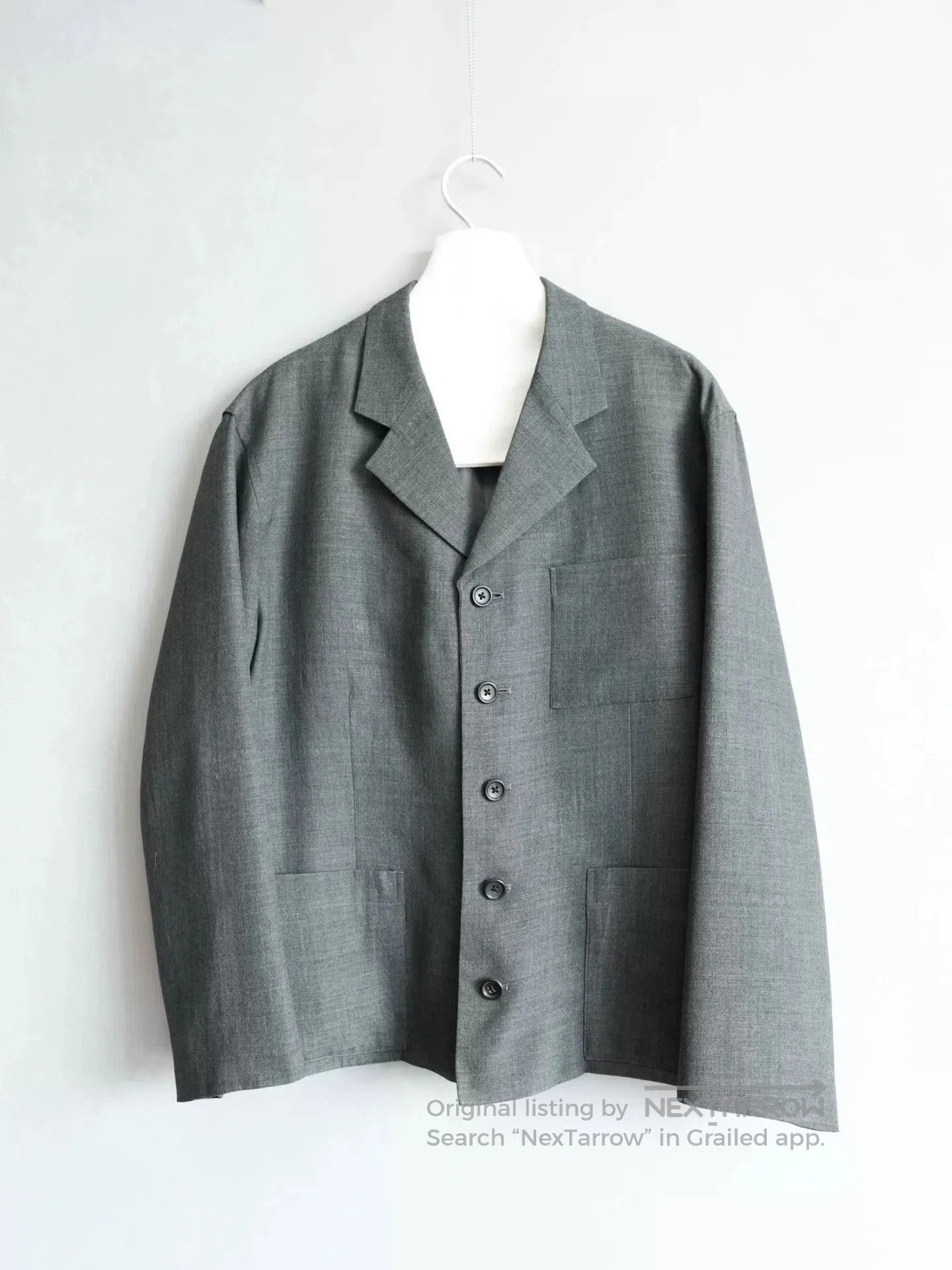 Yohji Yamamoto Yohji Yamamoto 93SS 5B Gray Jacket. Size US M / EU 48-50 / 2 - 1 Thumbnail