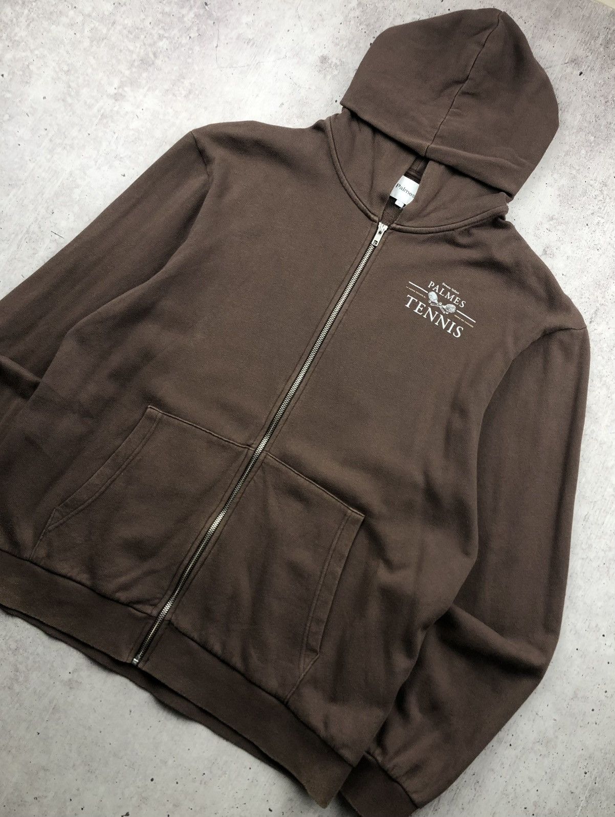 Palmes Palmes Viohi Zip Hoodie Tennis Logo Size US L / EU 52-54 / 3 - 2 Thumbnail