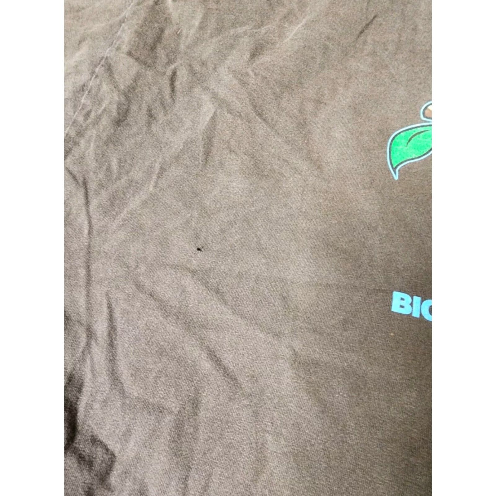 Vintage Vintage Y2K Mens 2XL T-Shirt Brown "Bigger Than Yours Squirrel Nuts" Graphic Distressed Size US XXL / EU 58 / 5 - 6 Thumbnail