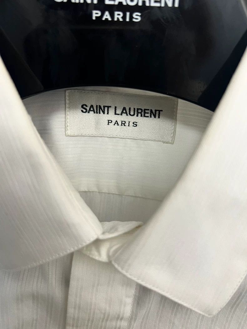 Yves Saint Laurent Saint laurent size 37 Spring/Summer 21 White Stripe Rigid Size US M / EU 48-50 / 2 - 3 Thumbnail