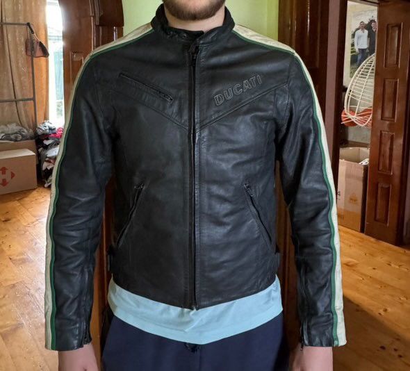 Dainese DUCATI LETHER JACKET Size US L / EU 52-54 / 3 - 13 Thumbnail