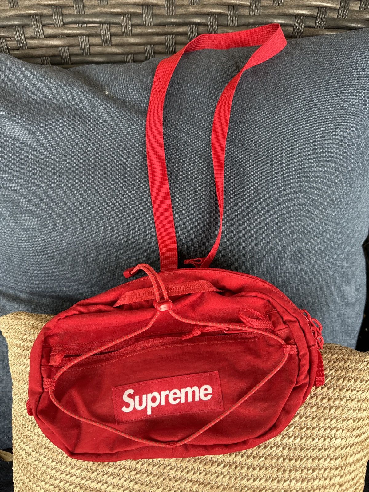 Supreme Ss16 Supreme Waist Bag Fw17 Red Supreme Supreme WaistBag 