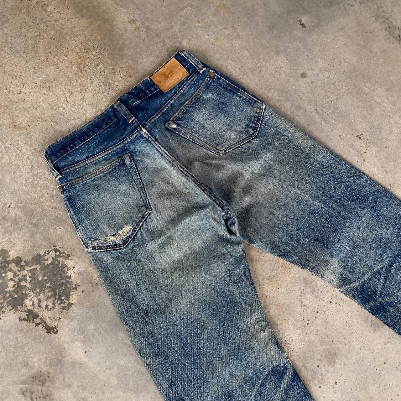 Paul Smith Red Ear BEAUTY DISTRESSED DENIM BY VINTAGE RED EAR X PAULSMITH Size US 29 - 9 Thumbnail
