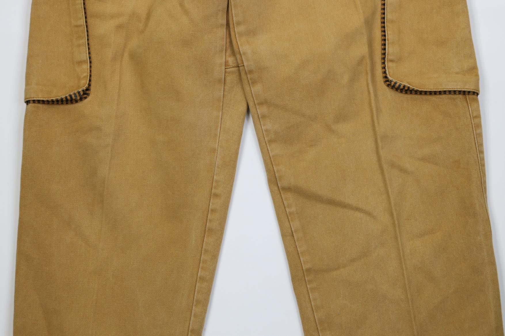 Vintage Vintage 90s Streetwear Big Pocket Skateboard Cargo Jeans Size US 32 / EU 48 - 3 Thumbnail