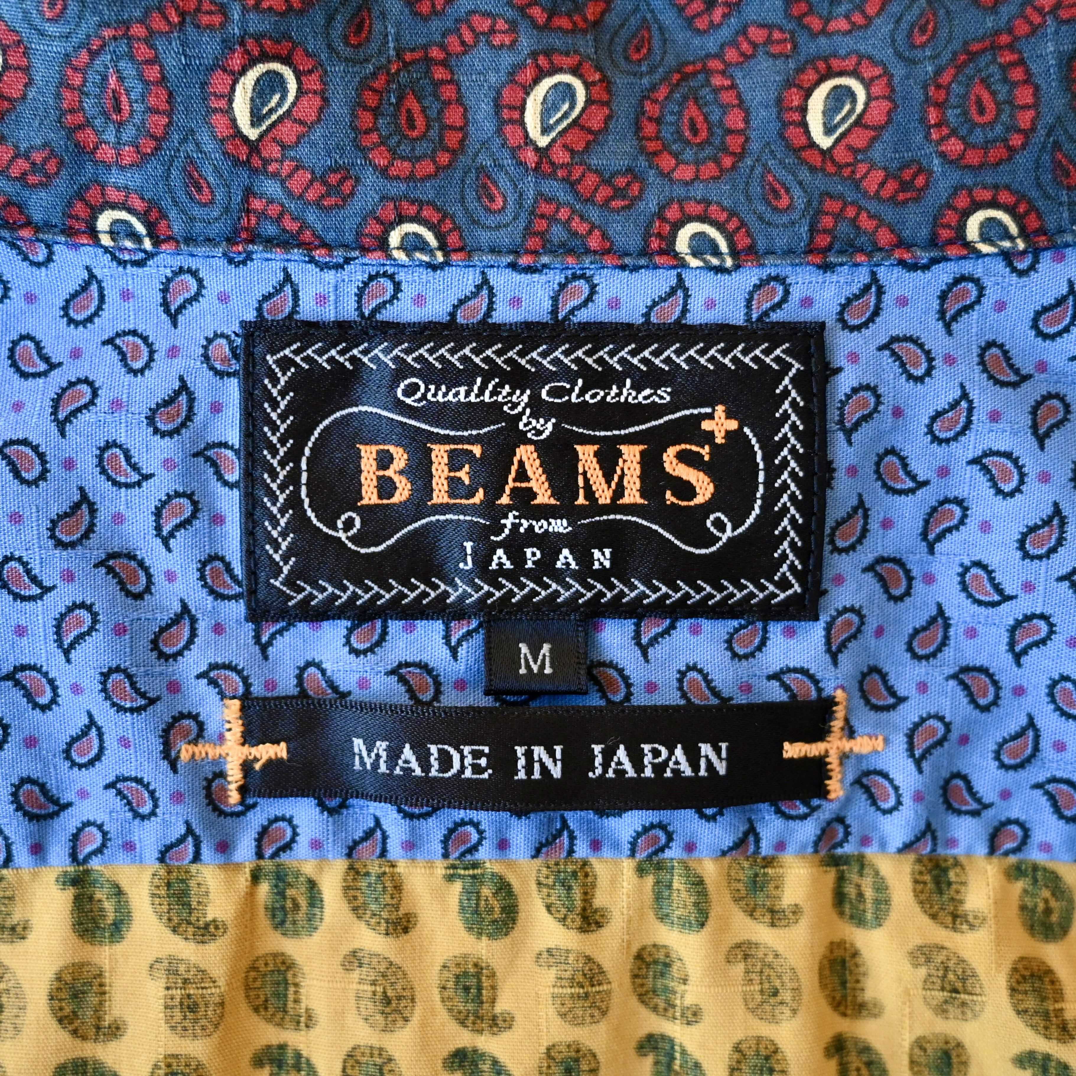 Beams Plus BEAMS Plus multicolor paisley panel open color shirt Size US M / EU 48-50 / 2 - 14 Thumbnail