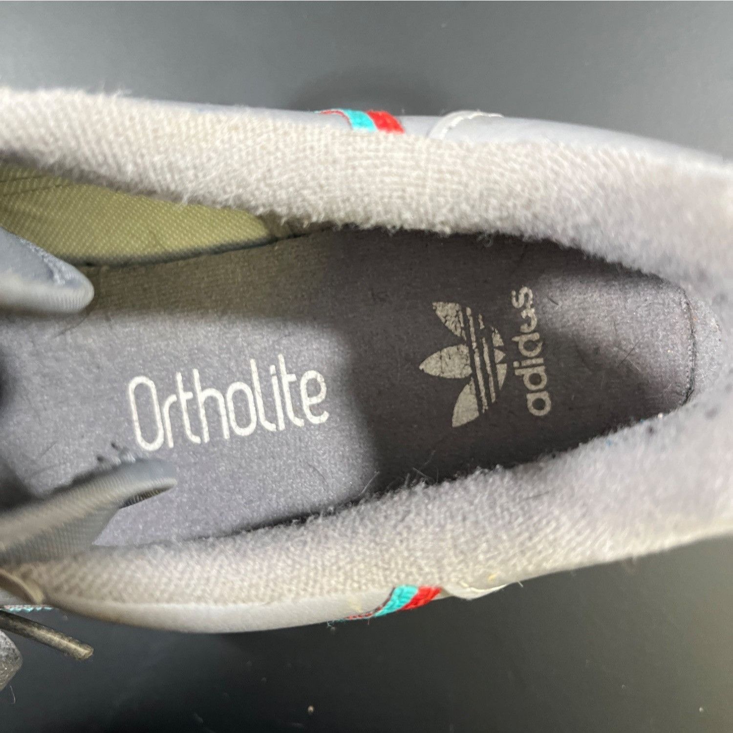 Adidas Adidas Ortholite Men's Grey Shoes/Sneakers Sz 7 SKU 4907 Size US 7 / EU 40 - 6 Thumbnail