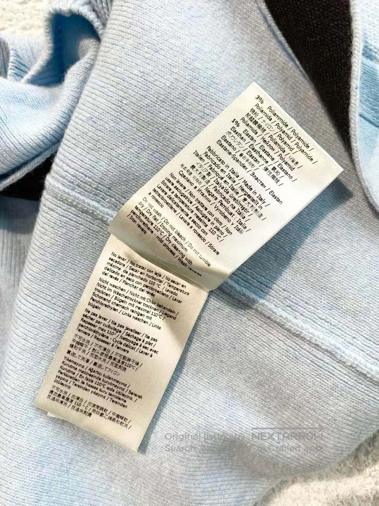Fendi Fendi Irregular design knitwear| Size XS / US 0-2 / IT 36-38 - 6 Thumbnail