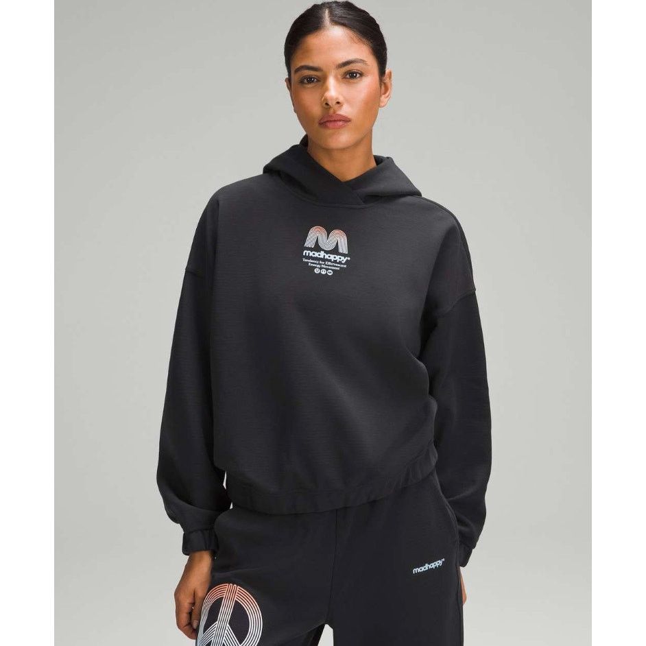 Lululemon Lululemon x Madhappy Relaxed Cropped Hoodie - Black - Size 6 Size M / US 6-8 / IT 42-44 - 1 Thumbnail
