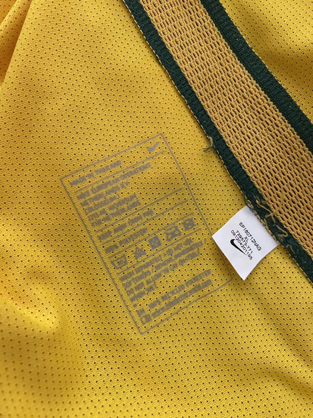 Nike Nike x Australia XL 2018 dswt nowa Home kit player issue Size US XL / EU 56 / 4 - 4 Thumbnail