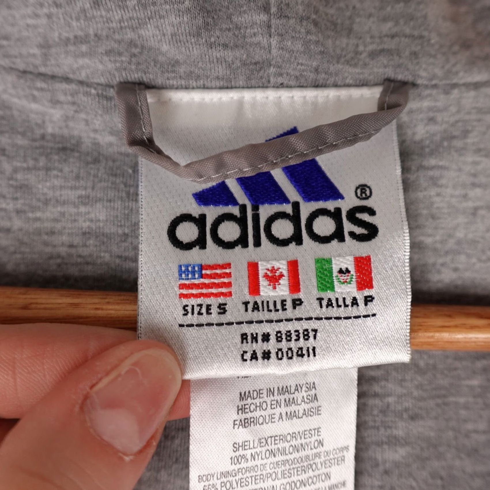 Adidas VINTAGE adidas Jacket Men S Gray Anorak Pullover 1/2 Zip Windbreaker 90s Outdoor Retro Sports Mens Size US S / EU 44-46 / 1 - 3 Thumbnail