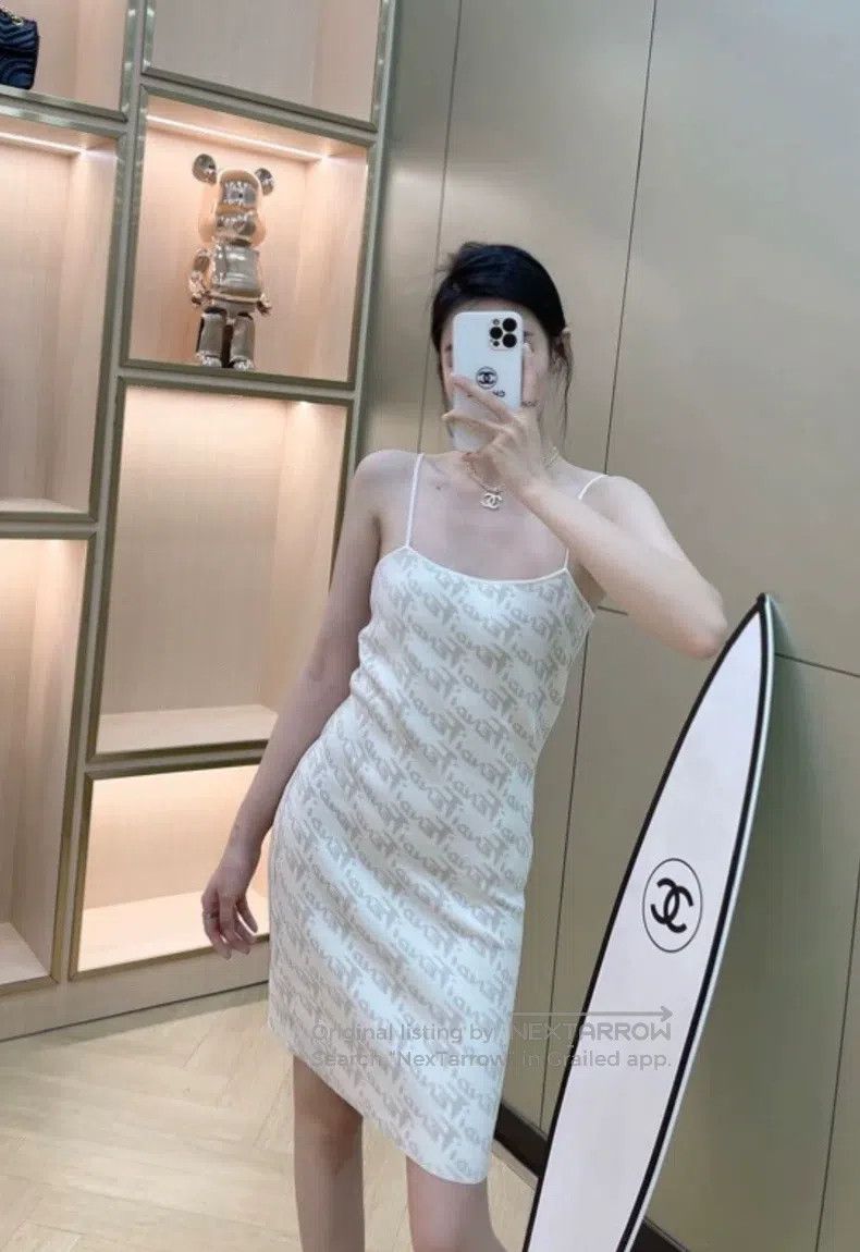 Fendi Fendi Square Neck Tight Strapless Bodycon Dress Size XS / US 0-2 / IT 36-38 - 1 Thumbnail