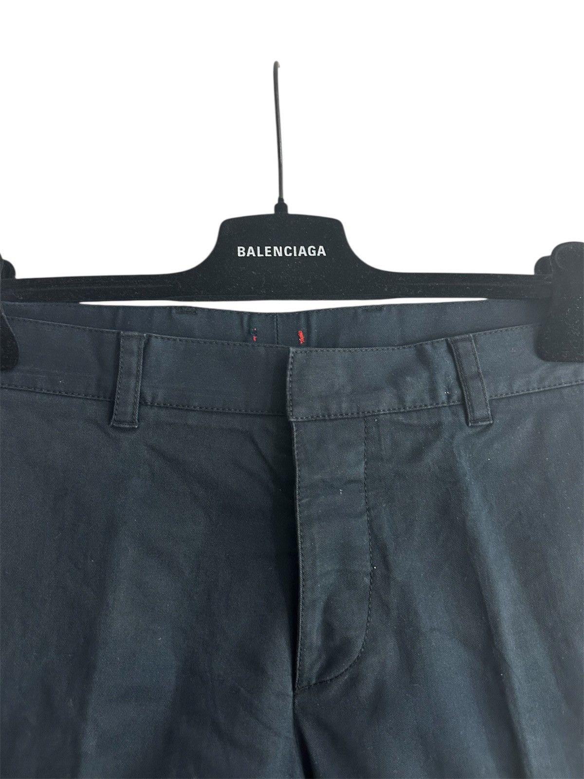 Prada Prada 2000s Wide Causal Pants Navy (32) Size US 32 / EU 48 - 3 Thumbnail