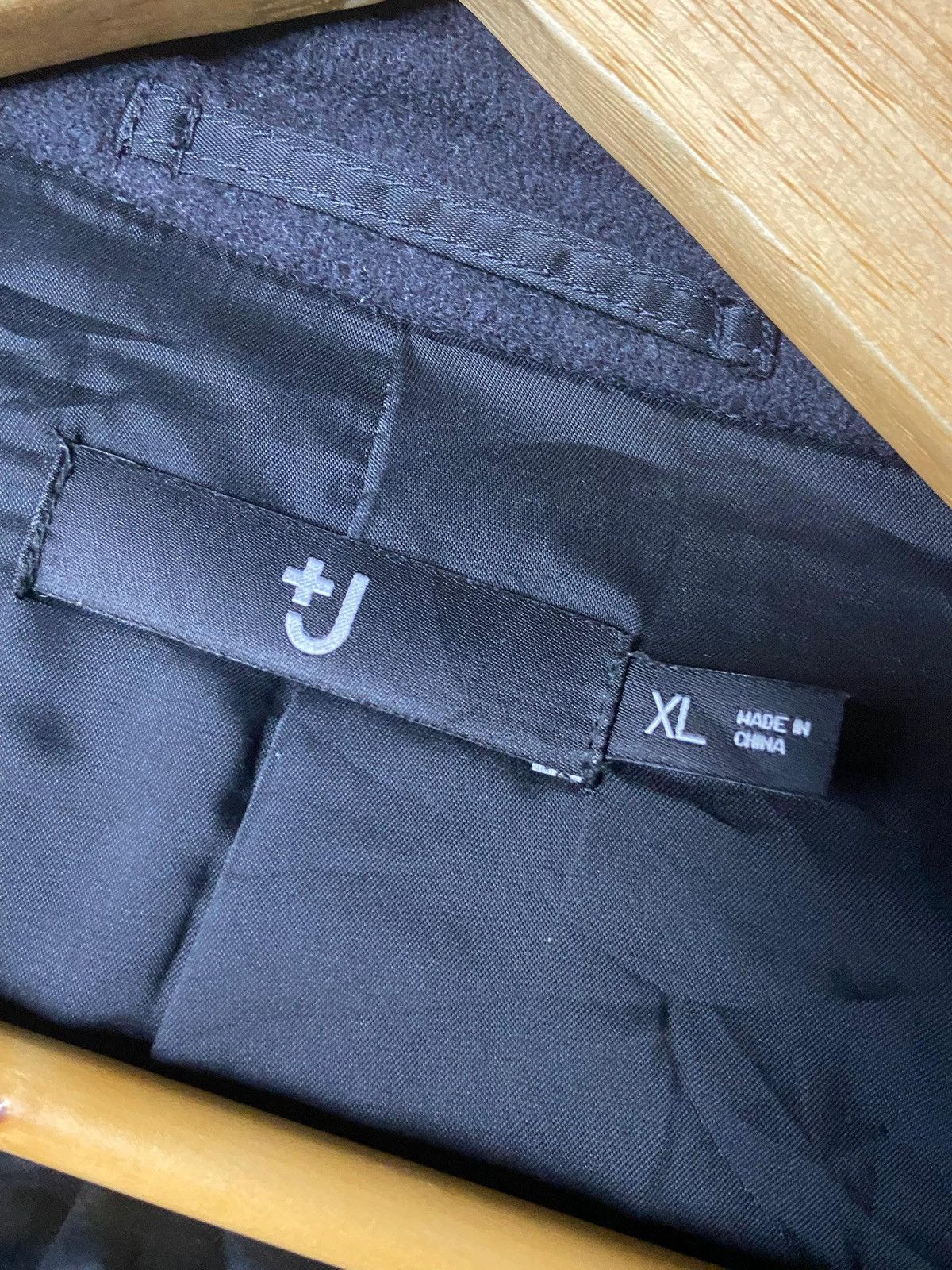 Jil Sander × Uniqlo Uniqlo x Jil Sander Wool Dark Gray Double Face Jacket (156) Size US XL / EU 56 / 4 - 7 Thumbnail
