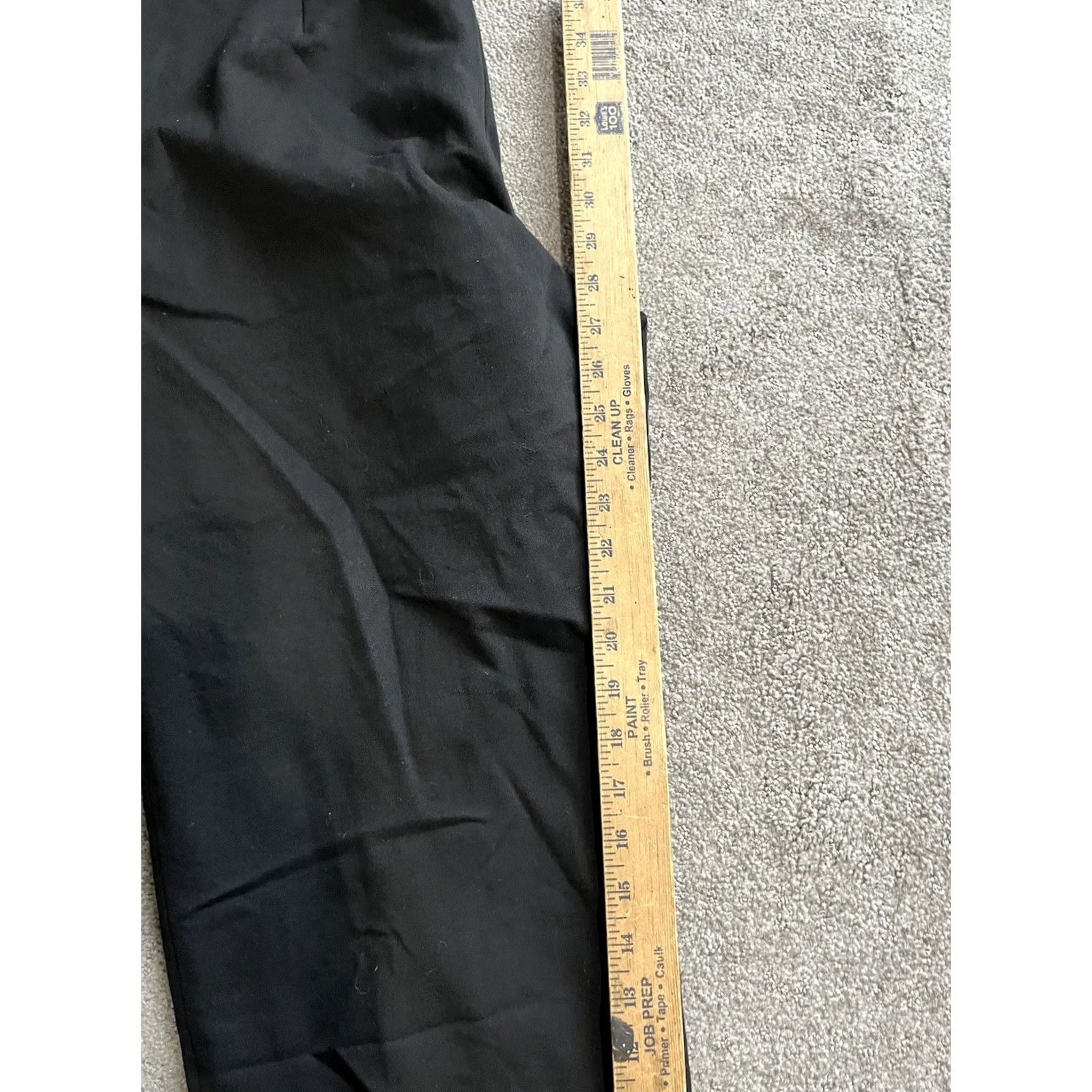 Talbots VINTAGE Talbots Pants 12 Black Dress Stretch Trouser Business CareerCore Women Size 34" / US 12 / IT 48 - 7 Thumbnail