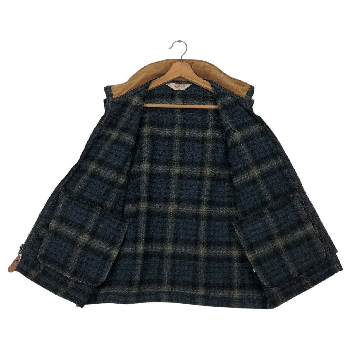 Japanese Brand 🔥VINTAGE WOOL VEST JACKET WOOLRICH TARTAN DESIGN CHECK Size US M / EU 48-50 / 2 - 15 Thumbnail
