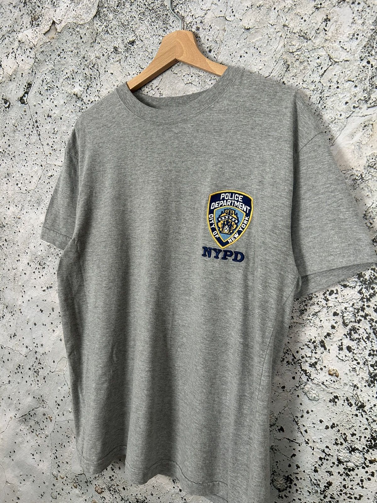 Other Vintage NYPD Police USA 00s 90s Tee Hype Retro Size US L / EU 52-54 / 3 - 2 Thumbnail