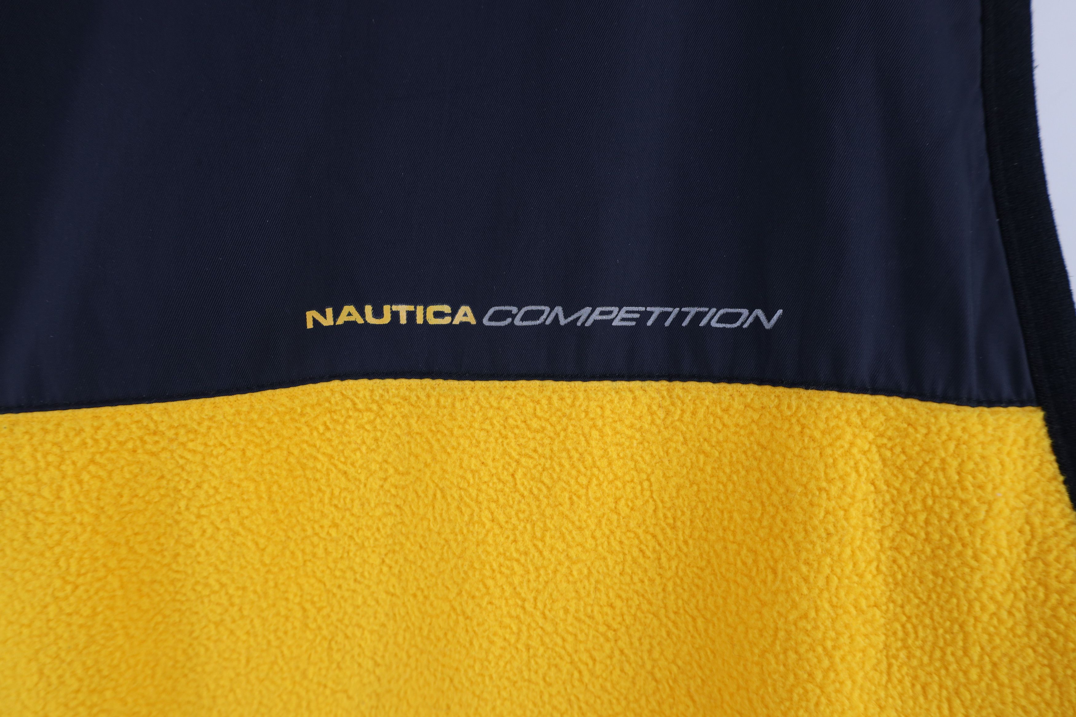 Nautica × Vintage Vintage 90s Nautica Competition Reversible Hooded Jacket Size US XXL / EU 58 / 5 - 14 Thumbnail