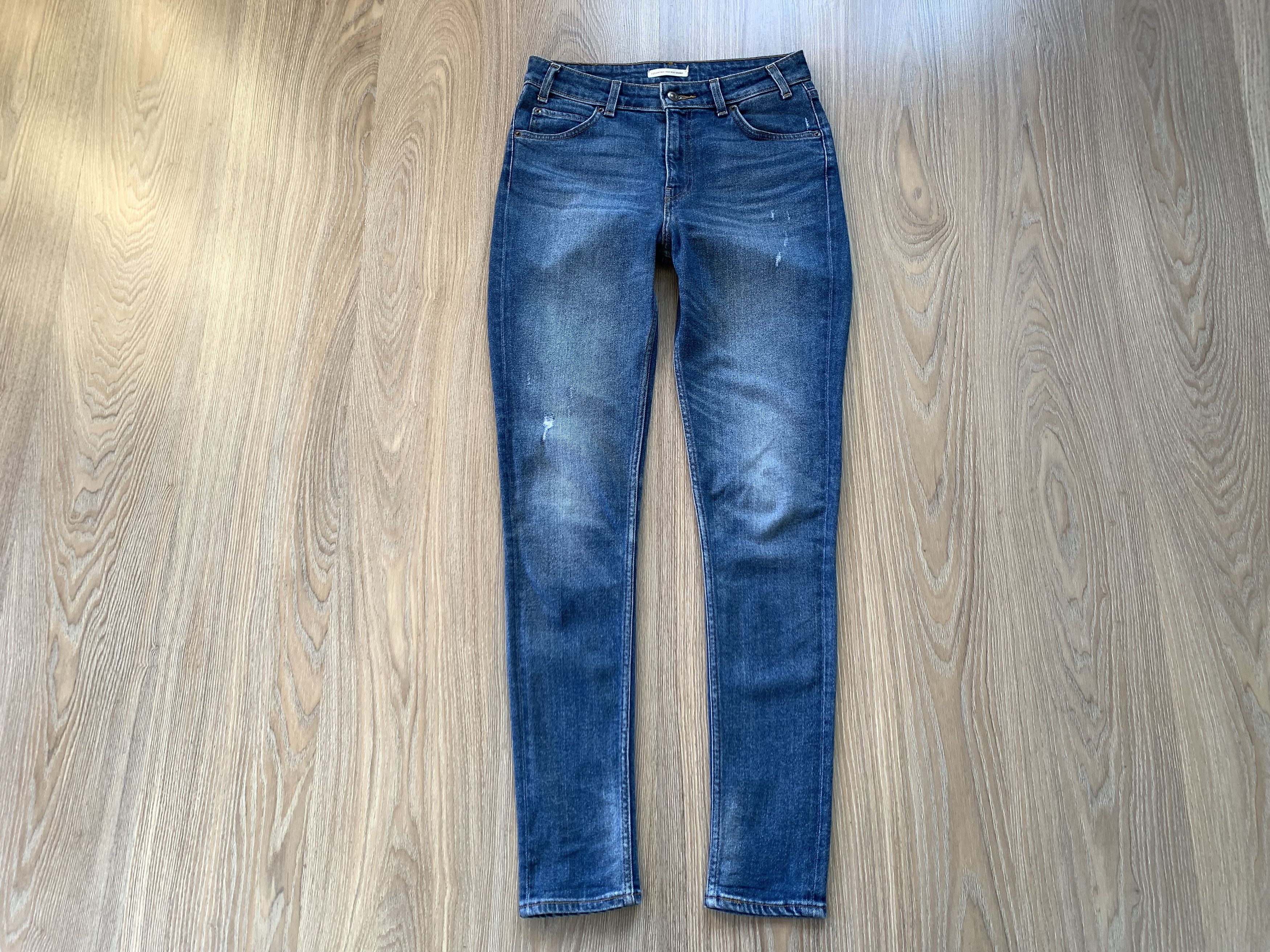 Levi's × Vintage Women’s Levis 721 Vintage High Rise Skinny Jeans Size 28" / US 6 / IT 42 - 11 Thumbnail