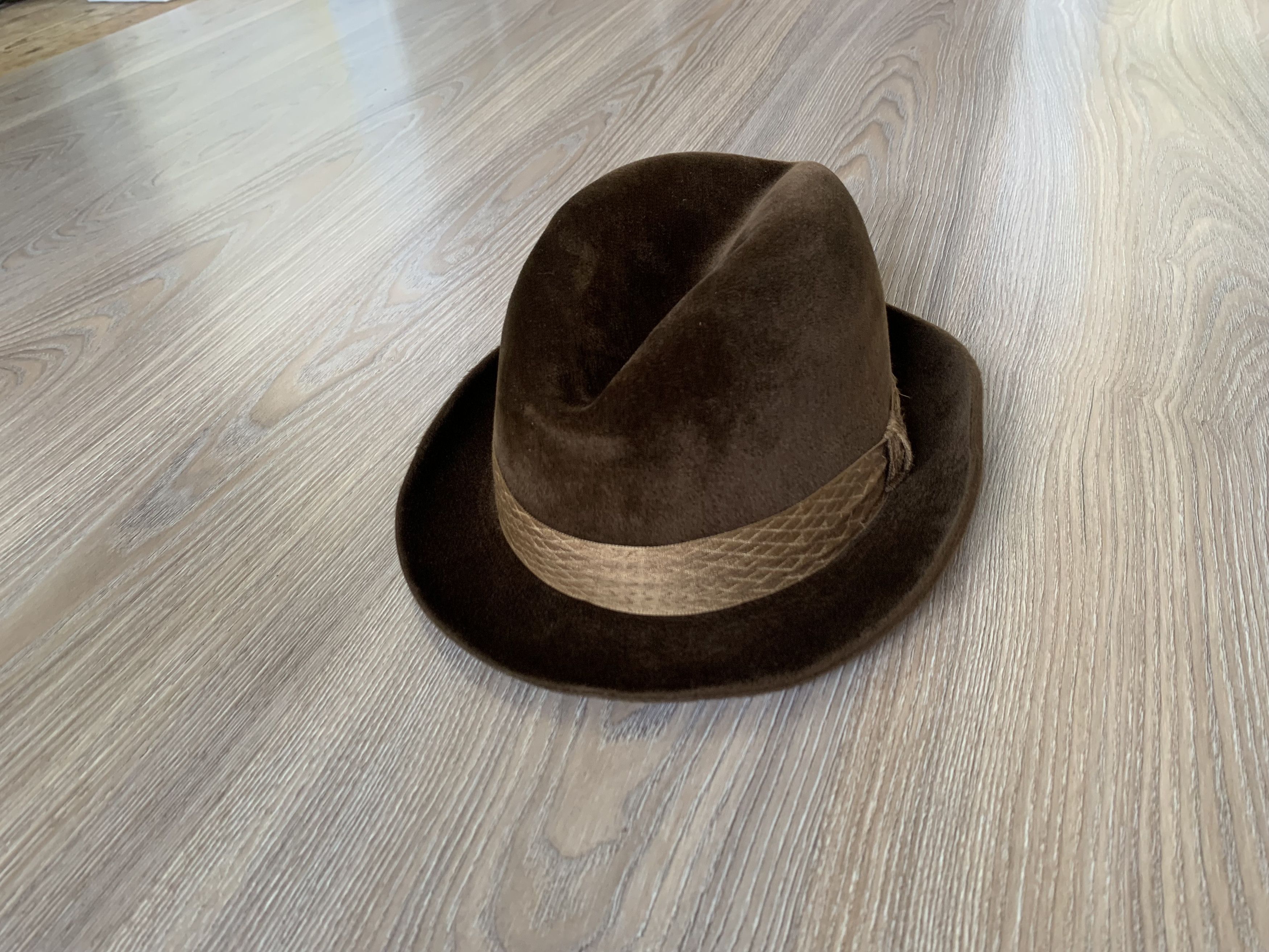 Designer Vintage Rare Retro Dunn & Co Velour Hat Size ONE SIZE - 1 Thumbnail