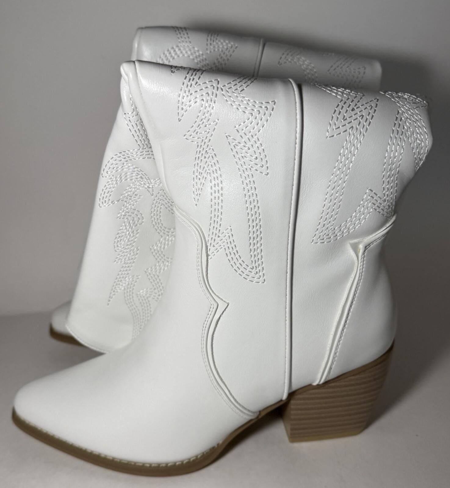 Other DREAM PAIRS Dallas Embroidered Western Cowboy Knee High Boot Size US 7.5 / IT 37.5 - 3 Thumbnail