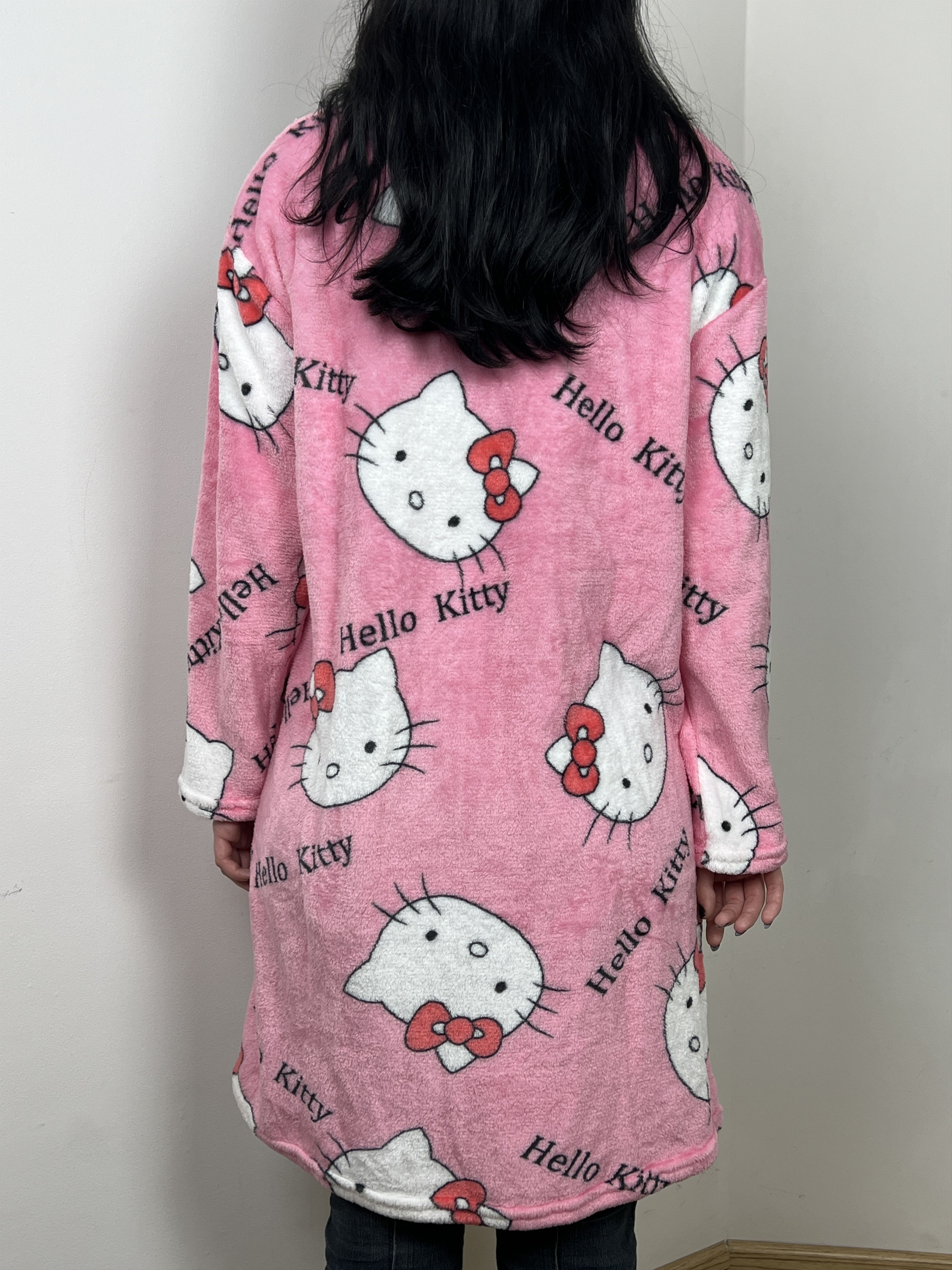 Cartoon Network Hello Kitty Y2K Style All Over Print Nightgown Shirt Size L / US 10 / IT 46 - 3 Thumbnail
