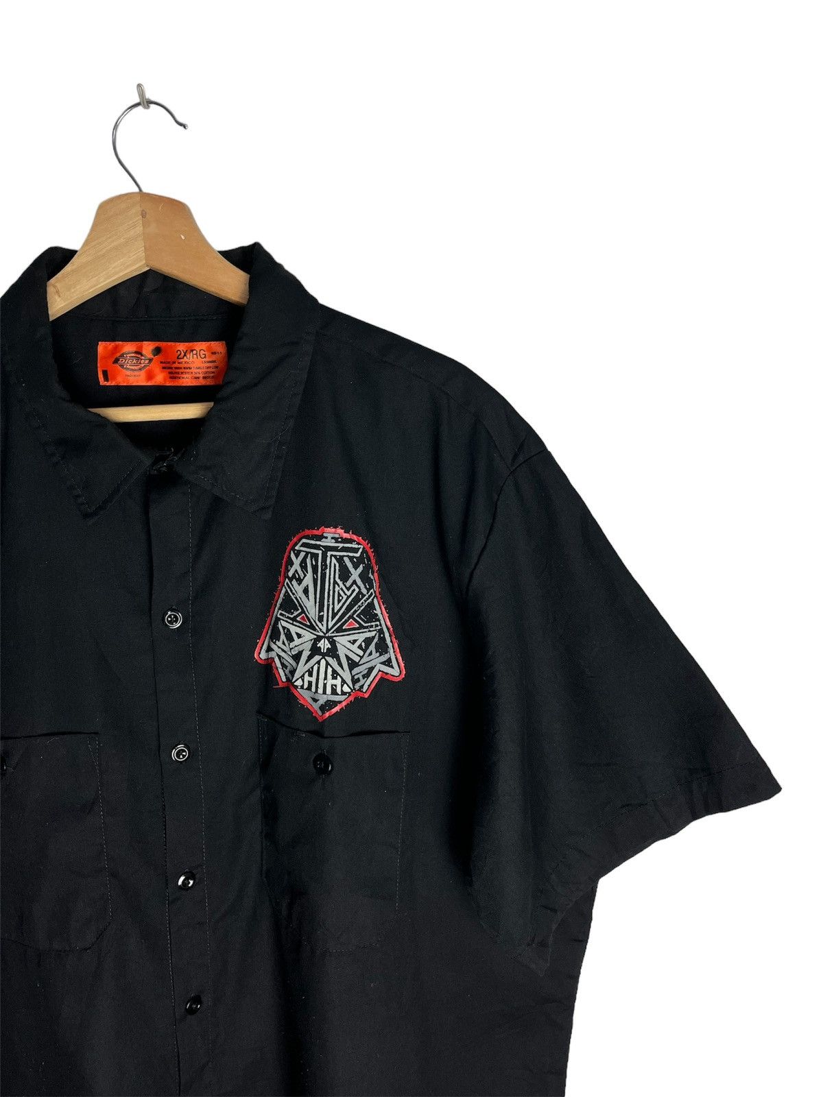 Band Tees Anthrax Dickies Workshirt Rock Band Tour Tee Black Size US XL / EU 56 / 4 - 4 Thumbnail