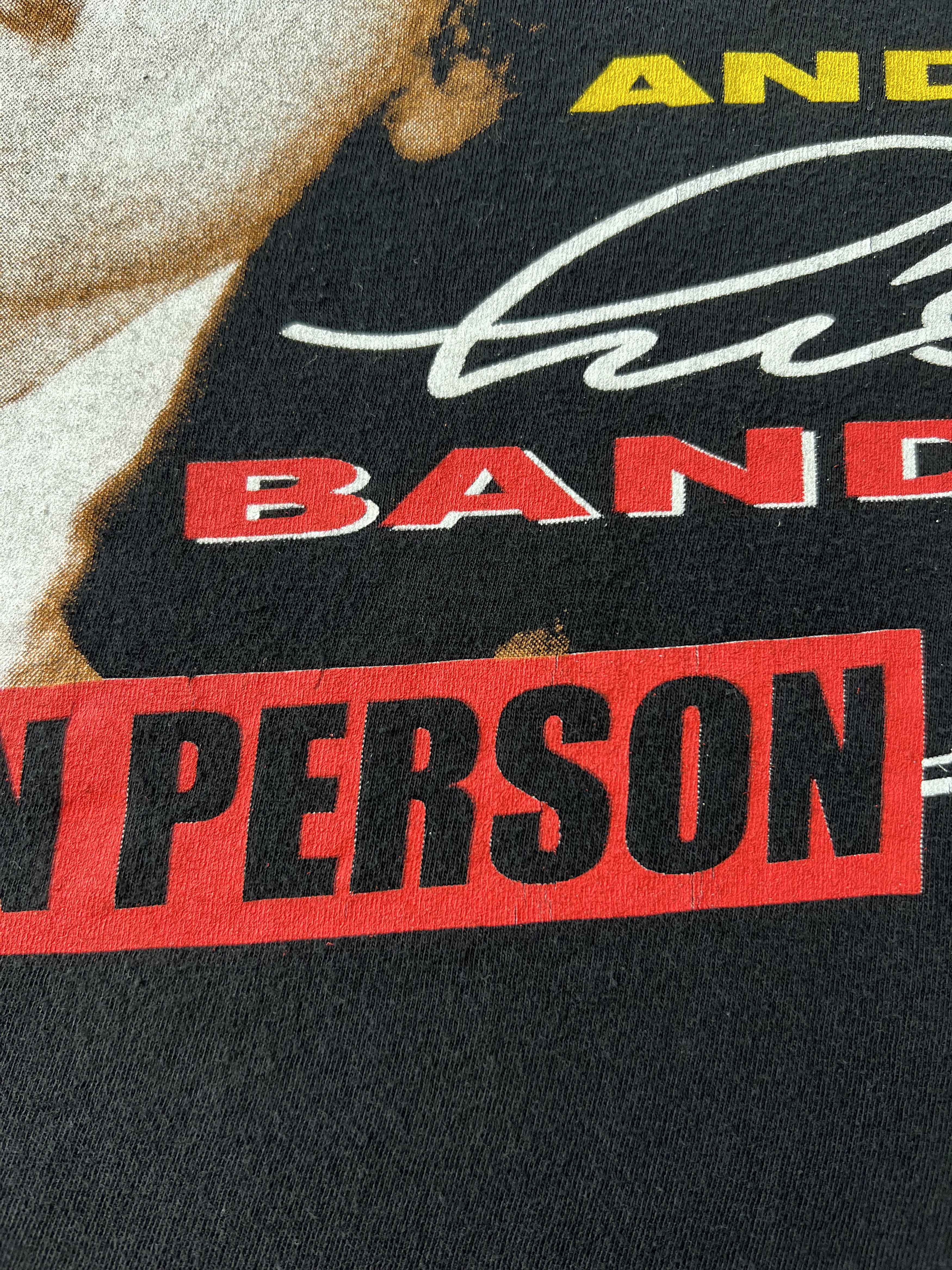 Band Tees Vintage 2003 Bob Dylan Never Ending Tour Black T-shirt Size US XL / EU 56 / 4 - 8 Thumbnail