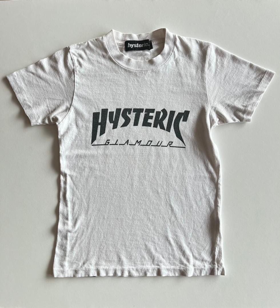 Hysteric Glamour Thrasher Magazine Parody White Tee