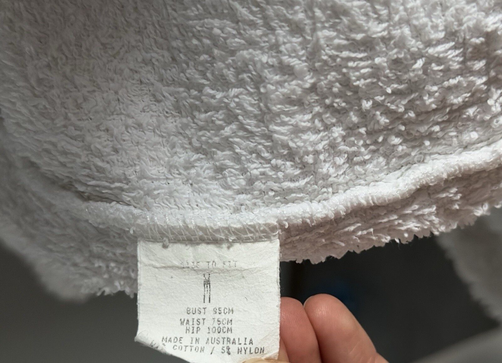 Yves Saint Laurent YSL Yves Saint Laurent White Cotton Robe Embroidered Logo Size M / US 6-8 / IT 42-44 - 10 Thumbnail