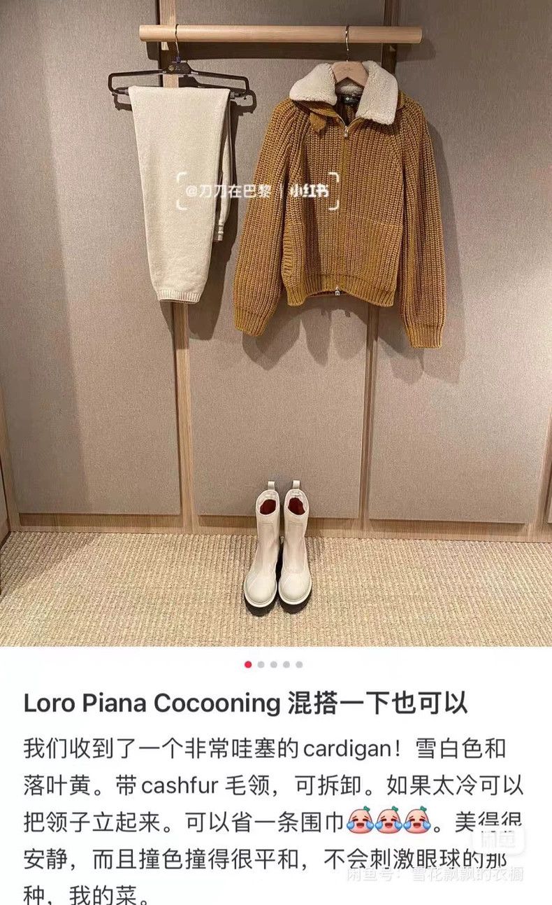 Loro Piana LORO PIANA Sheep's woolen collar cashmere cardigan coat Size M / US 6-8 / IT 42-44 - 7 Thumbnail