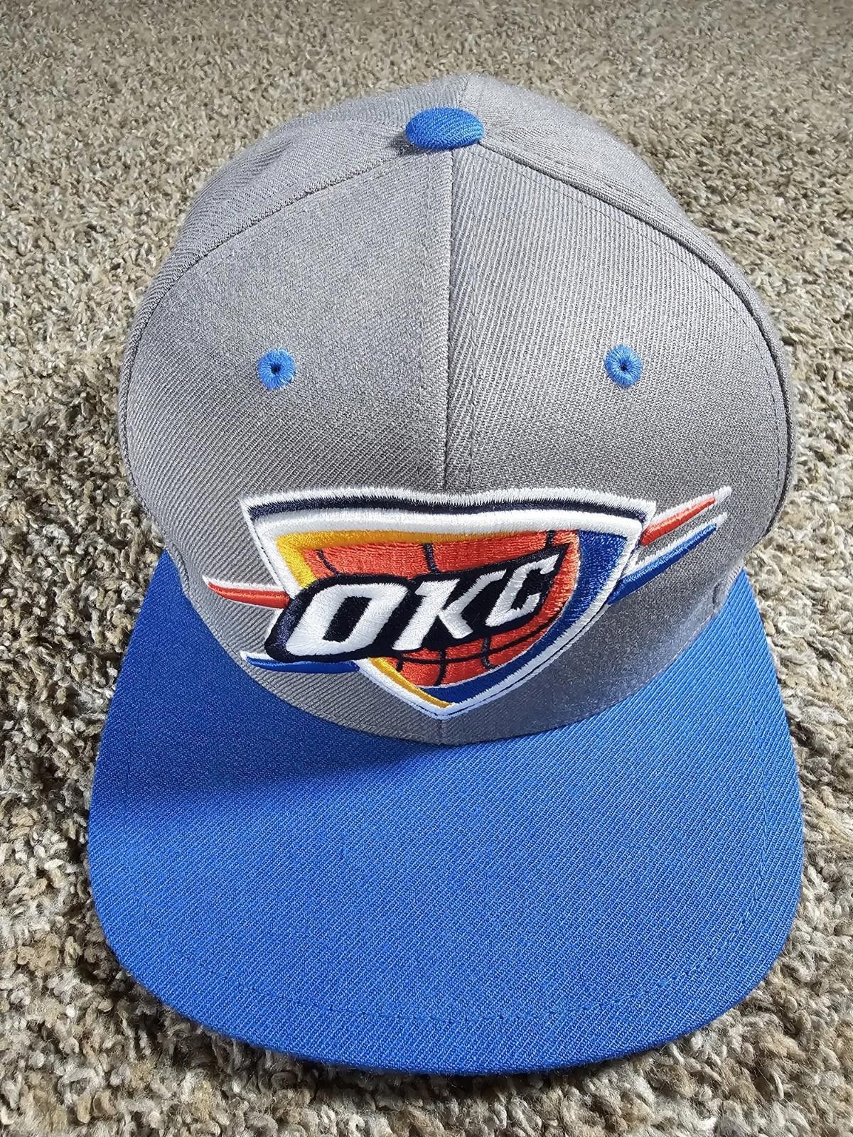 Mitchell & Ness OKC Oklahoma City Thunder NBA Hat Snapback Mitchell Ness Size ONE SIZE - 2 Thumbnail