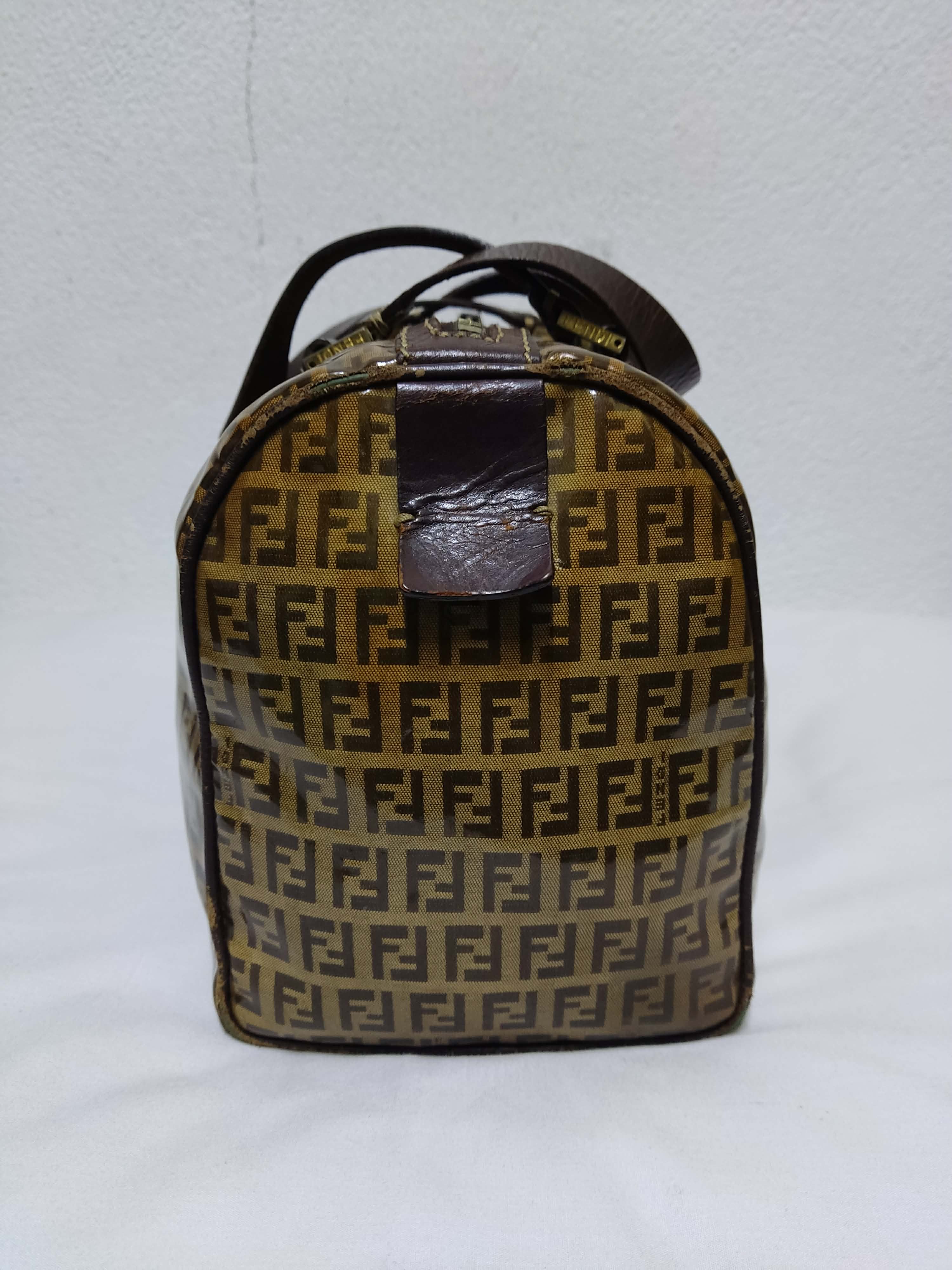 Fendi Authentic FENDI Zucchino Mini Bostan Bag Handbag Size ONE SIZE - 3 Thumbnail