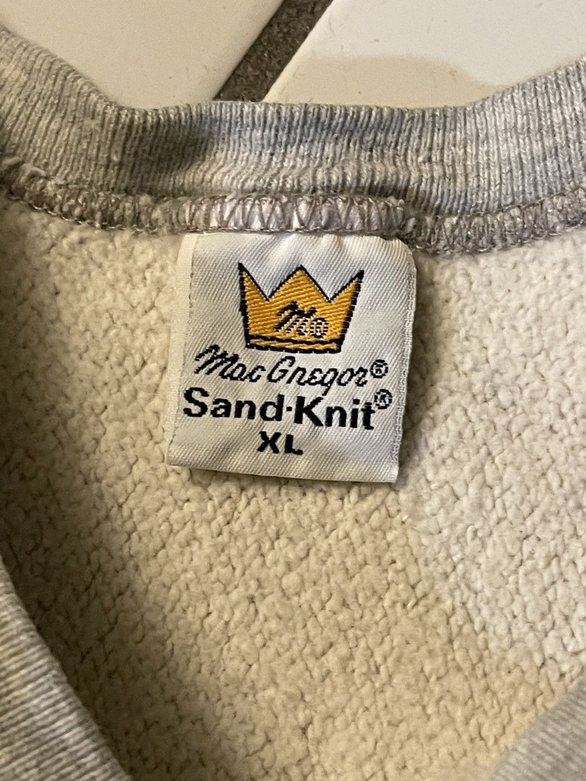 MacGregor × Vintage Vintage Syracuse University Crewneck Sweatshirt XL Gray Size US XL / EU 56 / 4 - 4 Thumbnail