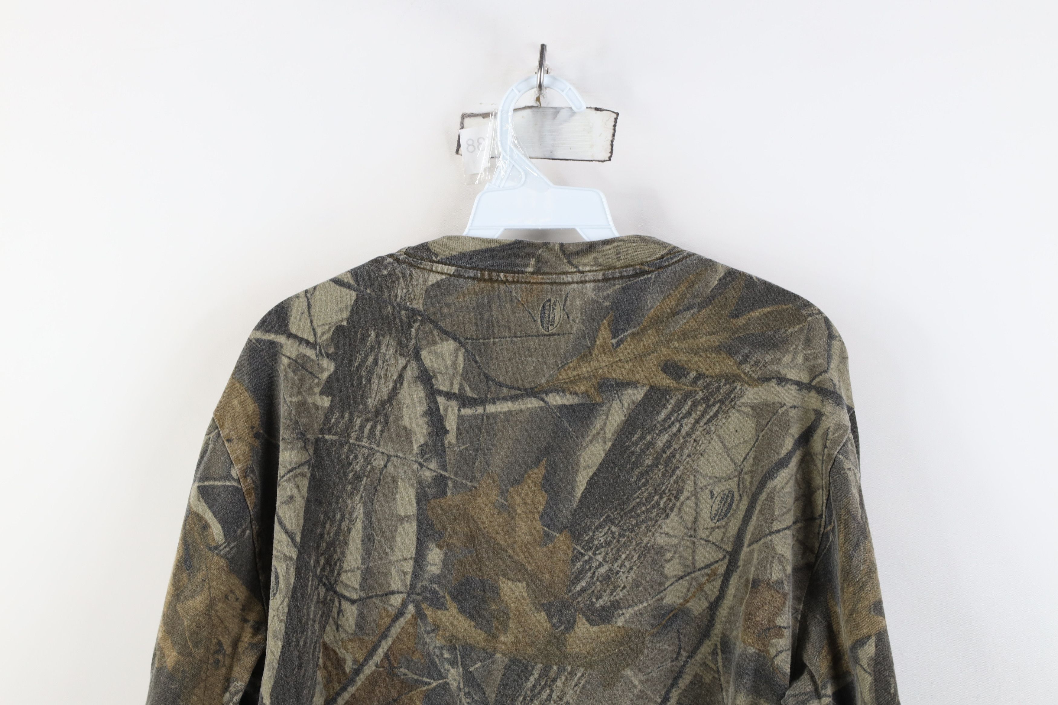 Vintage Vintage 90s Y2K Streetwear Camouflage Long Sleeve T-Shirt Size US M / EU 48-50 / 2 - 12 Thumbnail