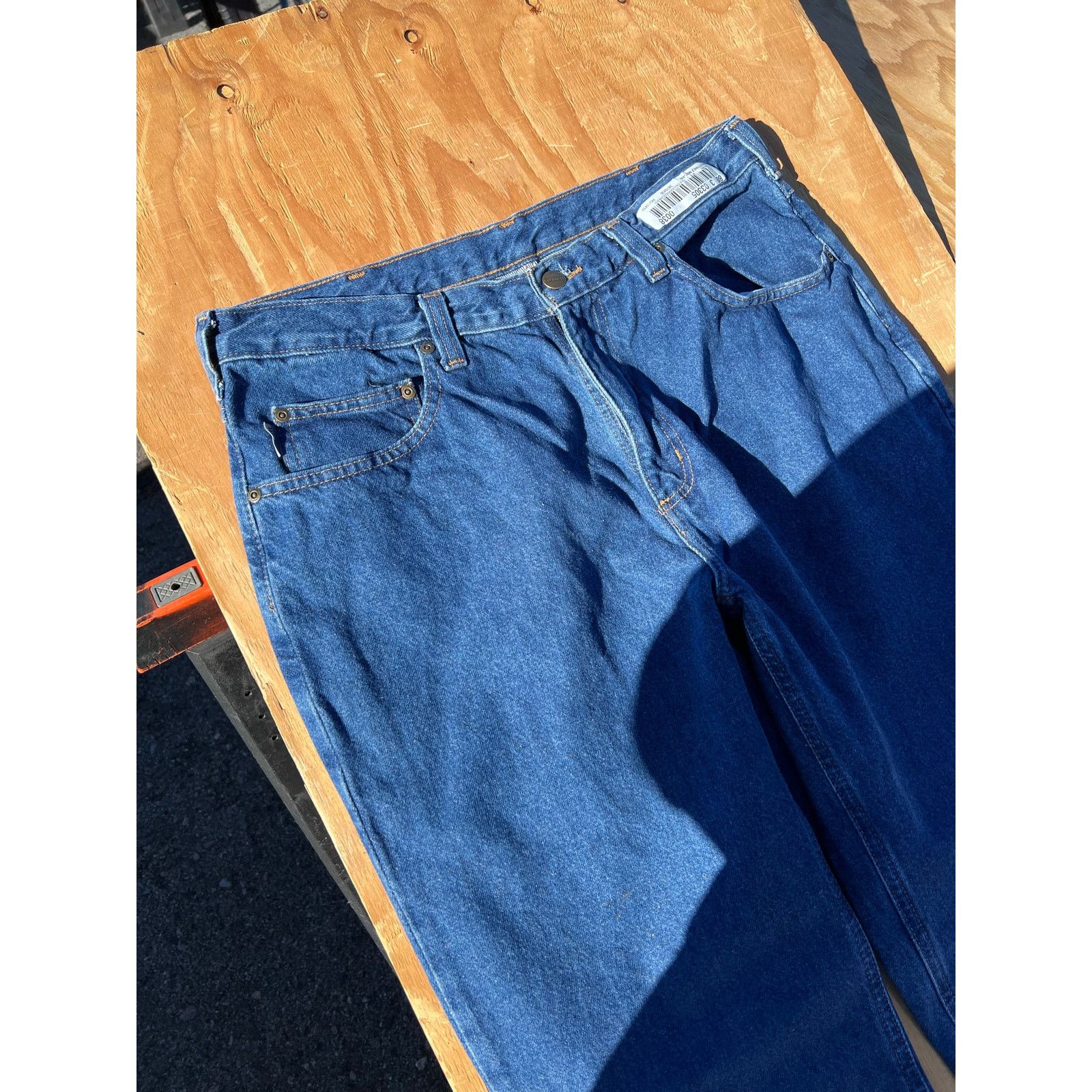 Carhartt Carhartt Jeans Mens 34x32 Blue Denim Utility Work relaxed Size US 34 / EU 50 - 11 Thumbnail