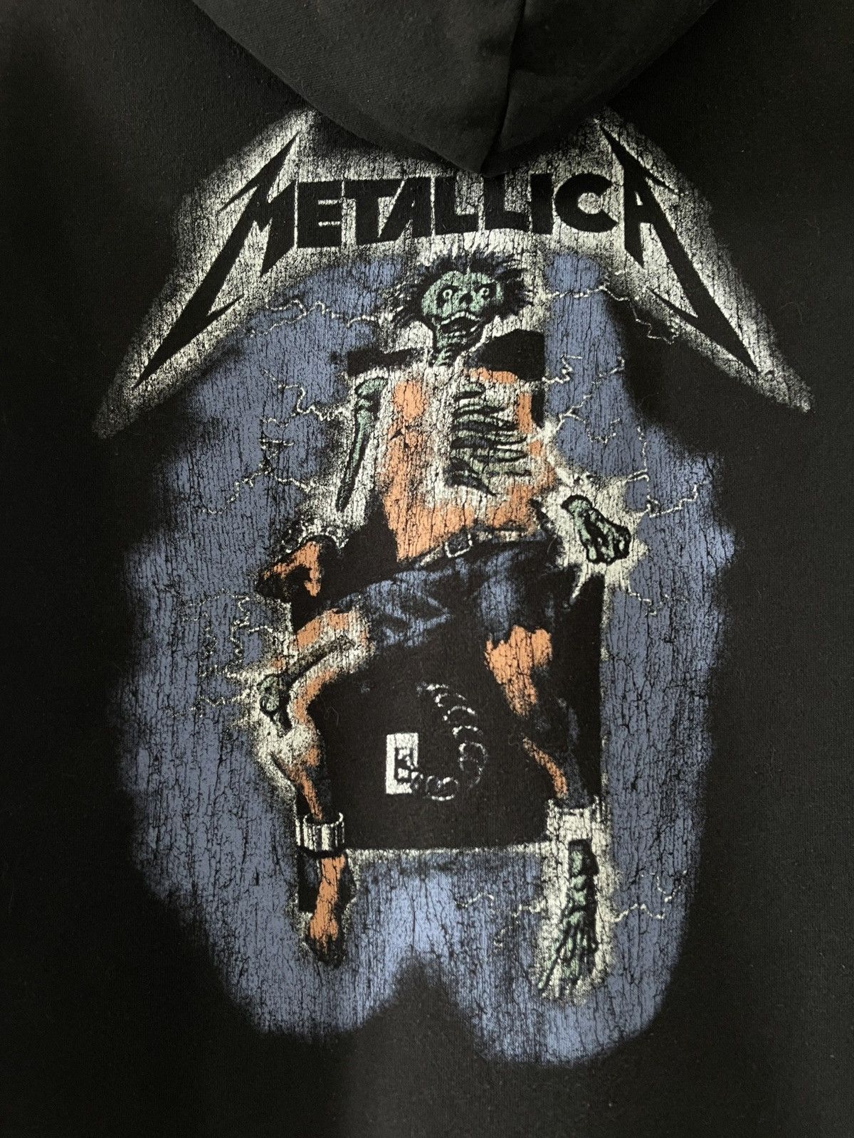 Metallica Metallica Rise The Ligthning Y2k Vintage Style Rock Hoodie Size US M / EU 48-50 / 2 - 11 Thumbnail