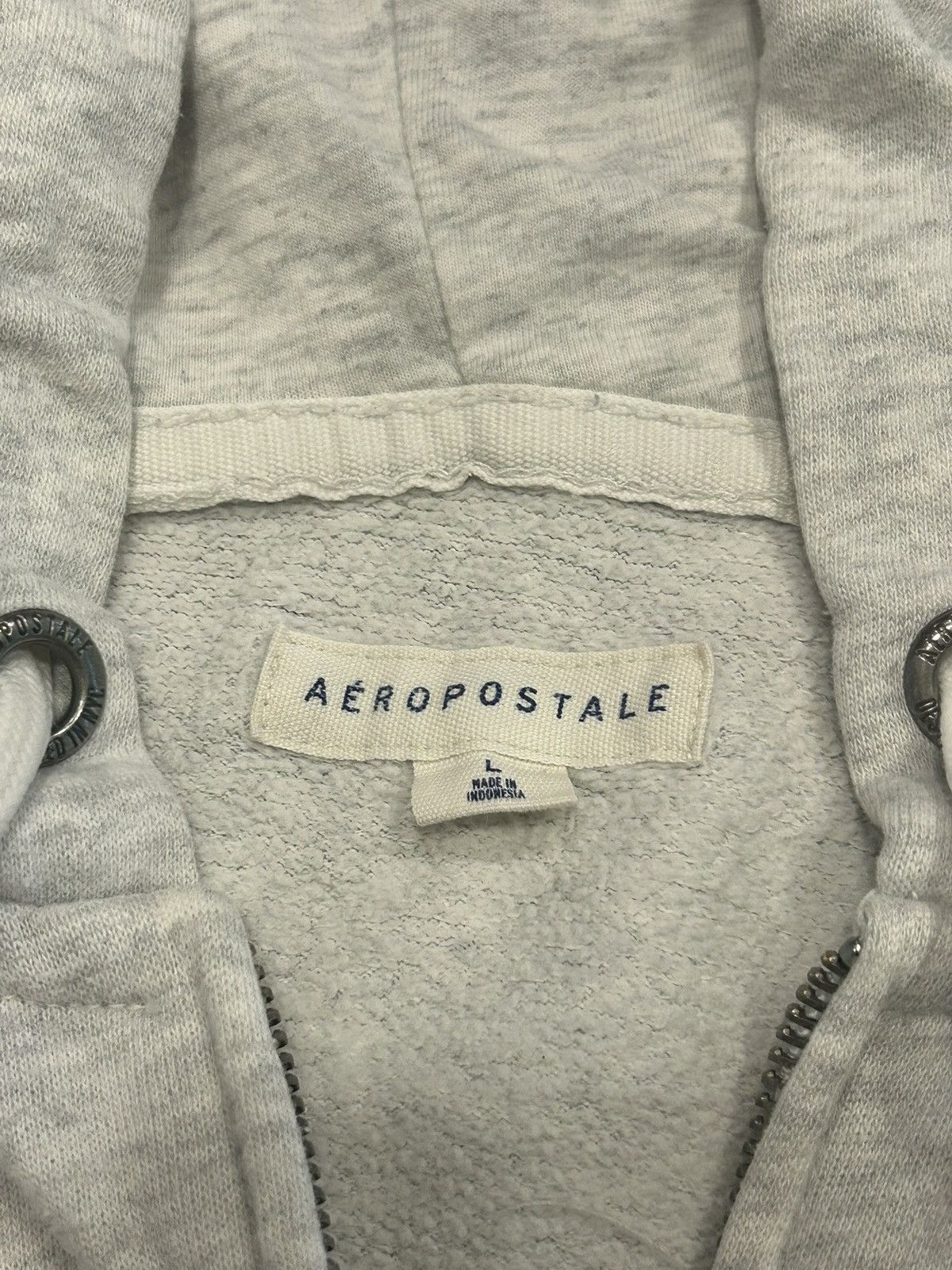 Aeropostale Aero Eighty Seven Zip Up Hoodie Size L / US 10 / IT 46 - 3 Thumbnail
