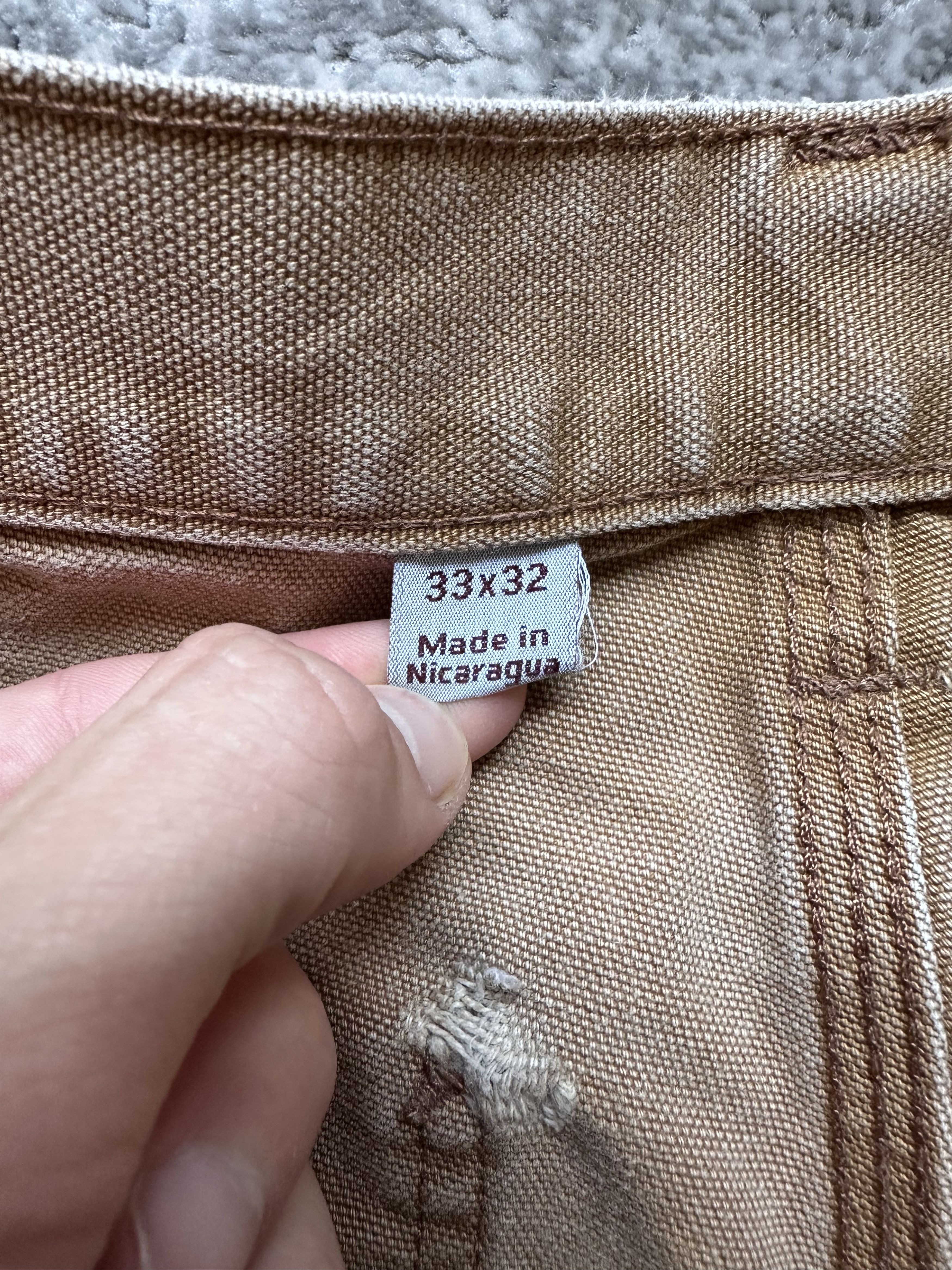 Carhartt Carhartt double knee carpenter pants Size US 33 - 8 Thumbnail