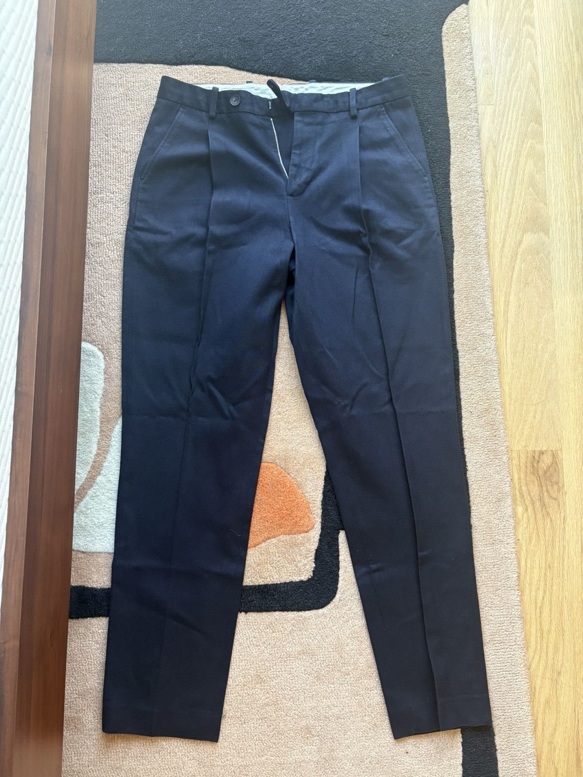 Mr P. Navy Twill cotton trousers Size US 30 / EU 46 - 1 Thumbnail
