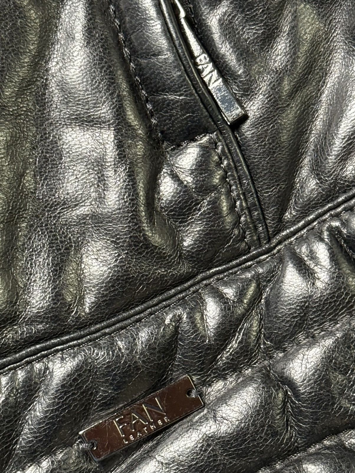 Gan leather jacket s size