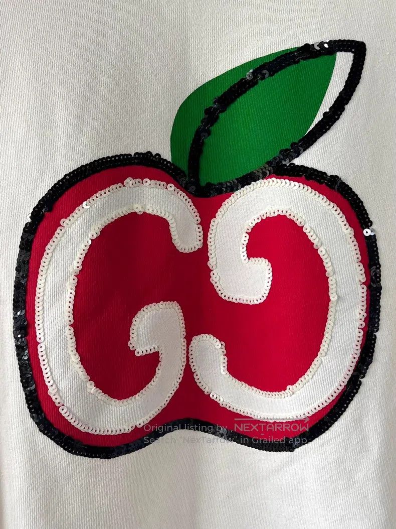 Gucci Gucci Apple logo sweatshirt Size US S / EU 44-46 / 1 - 4 Thumbnail