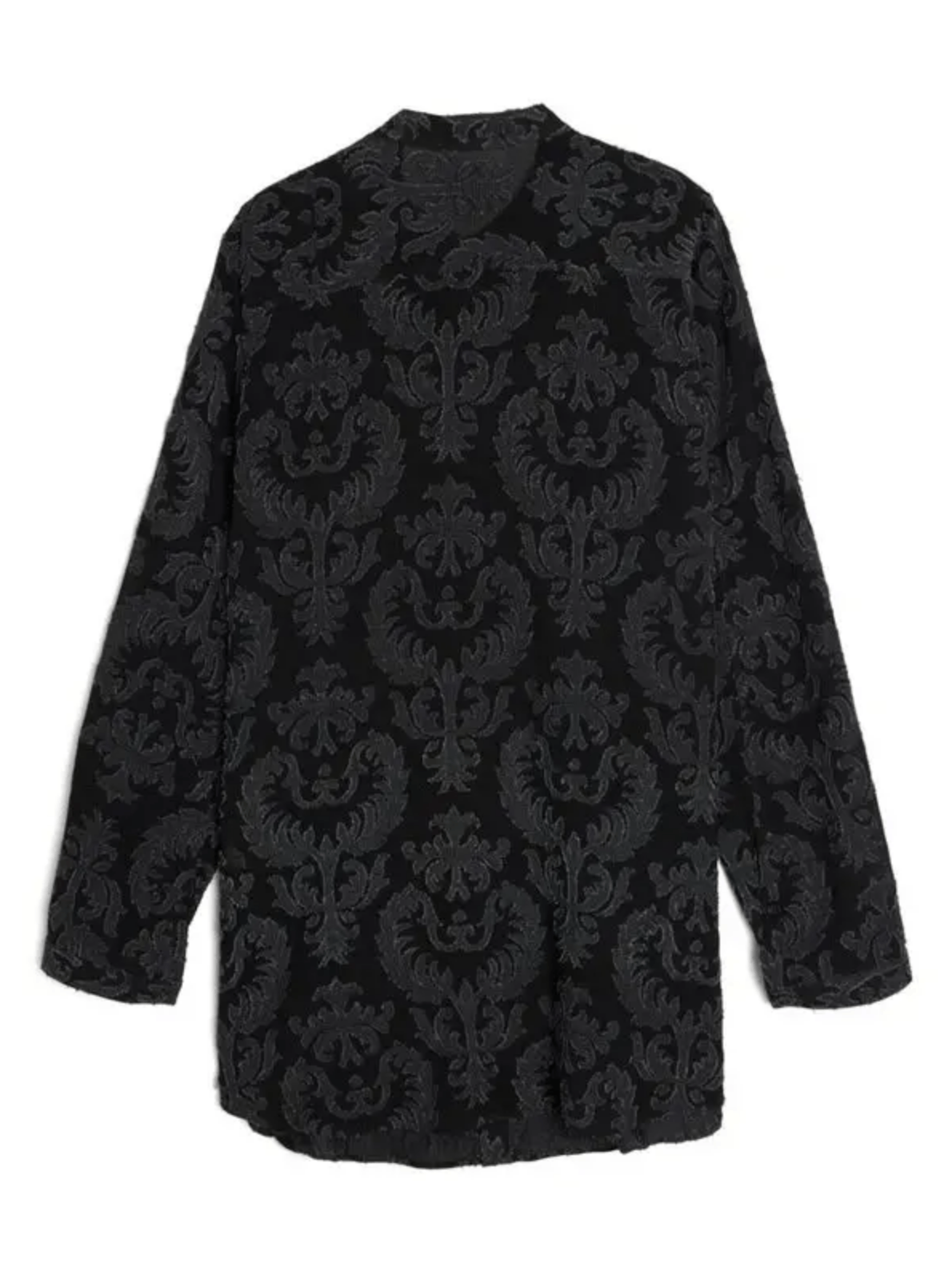Yohji Yamamoto Yohji Yamamoto Pour Homme - INDIA PATTERN STAND SHIRT Size US L / EU 52-54 / 3 - 2 Thumbnail
