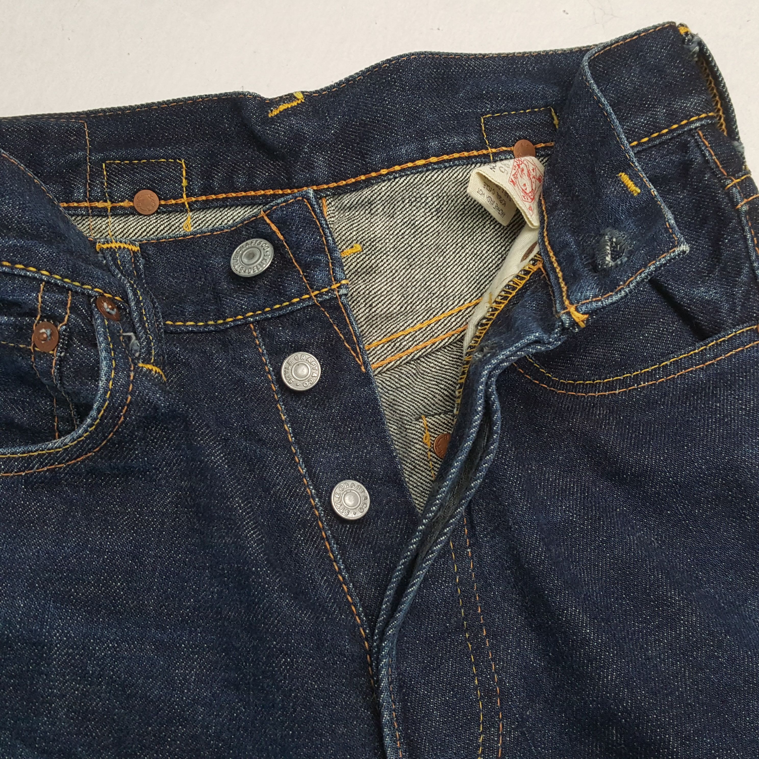 Evisu × Japanese Brand × Vintage Vintage EVIS Japanese Brand Daicock Custom Style Jeans Size 24" / US 00 / IT 34 - 13 Thumbnail