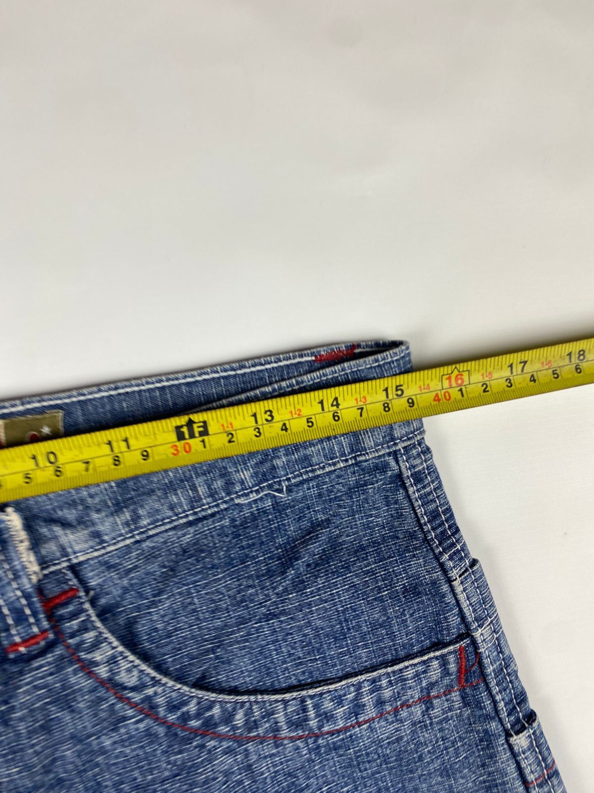 Vintage Akademik Y2K Denim Long Pants