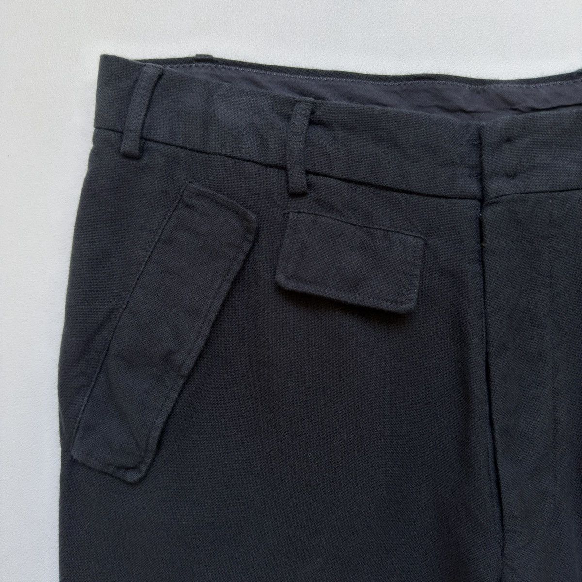 Maison Margiela S/S 04 Black Cotton ‘Utility Pants’ Size US 36 / EU 52 - 3 Thumbnail
