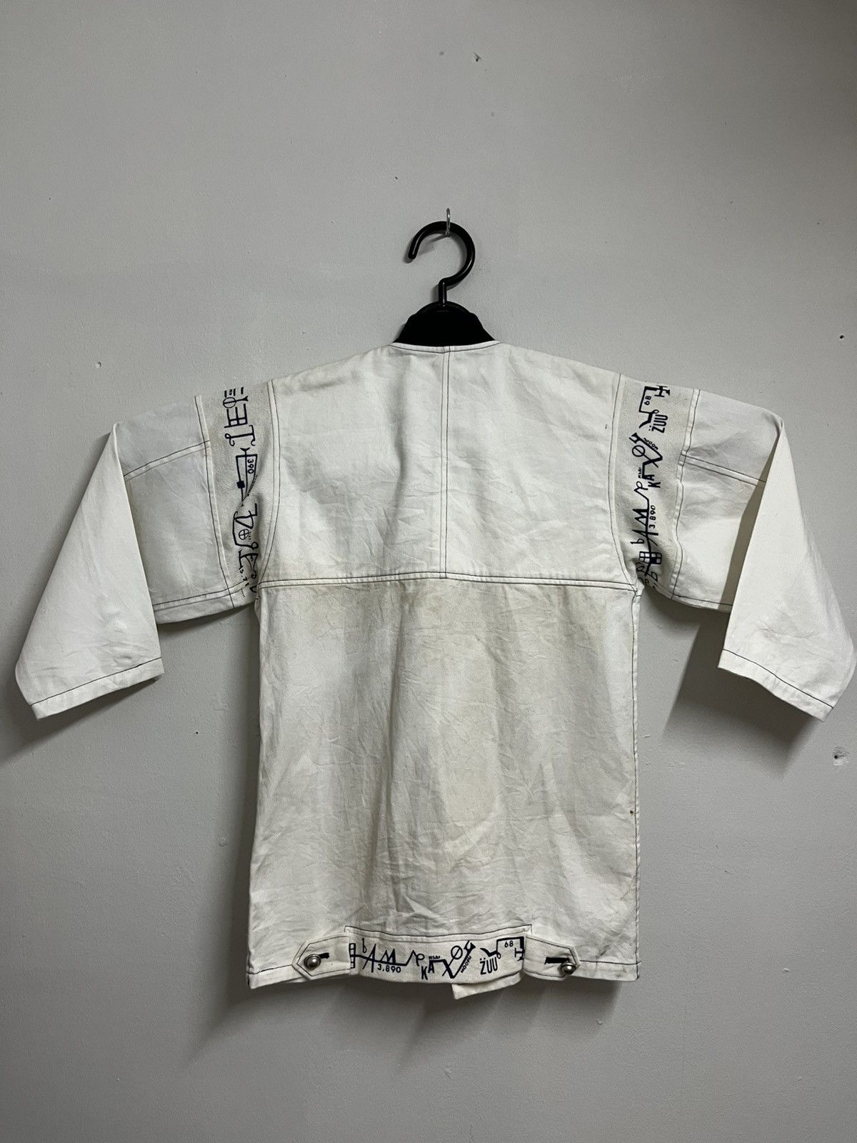 Kansai Yamamoto TRUE Vintage 80s Kansai Yamamoto Bowie Artistically 80s Size US L / EU 52-54 / 3 - 18 Thumbnail