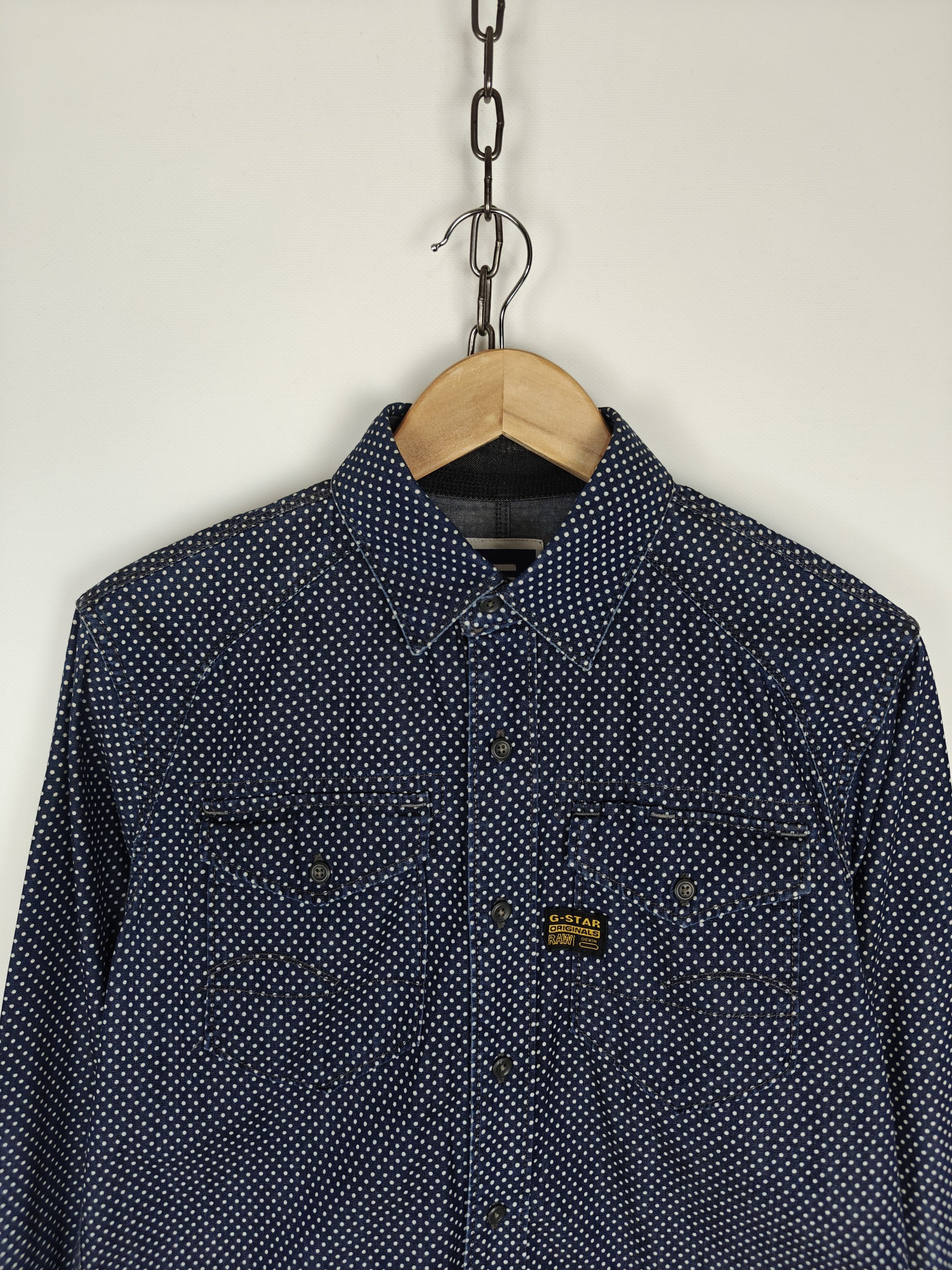 G-Star G-Star Raw New Arizona Shirt Blue size M Size US M / EU 48-50 / 2 - 2 Thumbnail