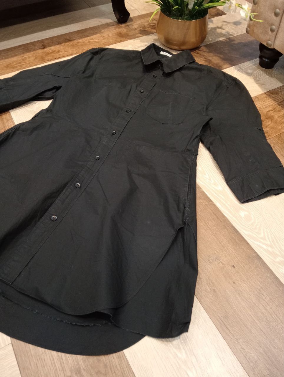Acne Studios ACNE STUDIOS DEE SOLID SHIRT DRESS - SIZE 36 Size XS / US 0-2 / IT 36-38 - 5 Thumbnail
